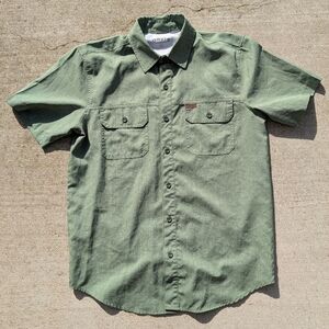 Orvis Sage Green Casual Button Down Shirt
